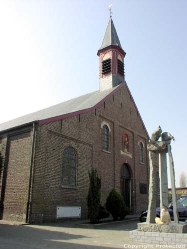 Heilige Eligiuskerk (te Bentille) SINT-LAUREINS / BELGI Foto door Jean-Pierre Pottelancie (waarvoor dank!)