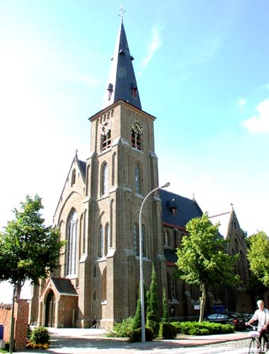 Sint-Jozefkerk (te Donk) MALDEGEM foto Foto door Jean-Pierre Pottelancie (waarvoor dank!)