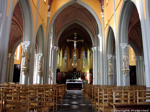 Sint-Jozefkerk (te Donk) MALDEGEM foto Foto door Jean-Pierre Pottelancie (waarvoor dank!)