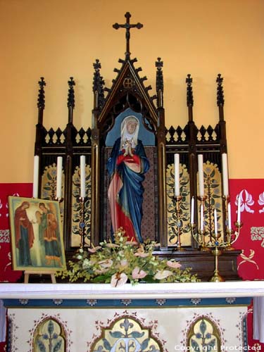 Sint-Jozefkerk (te Donk) MALDEGEM / BELGI Foto door Jean-Pierre Pottelancie (waarvoor dank!)