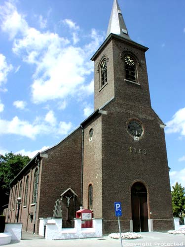 Eglise Saint-Vincent  Paulo ( Kleit) MALDEGEM photo Photo par Jean-Pierre Pottelancie (merci!)