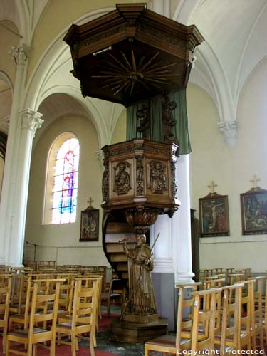 Sint-Vincentius  Paulokerk (te Kleit) MALDEGEM / BELGI Foto door Jean-Pierre Pottelancie (waarvoor dank!)