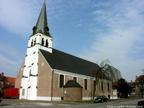 Sint-Egidiuskerk (te Lembeke) LEMBEKE  KAPRIJKE / BELGIQUE Photo par Jean-Pierre Pottelancie (merci!)