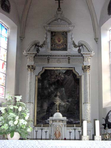 Sint-Egidiuskerk (te Lembeke) LEMBEKE in KAPRIJKE / BELGI Foto door Jean-Pierre Pottelancie (waarvoor dank!)