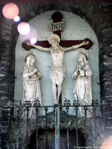 Sint-Radgundiskerk (te Merendree) NEVELE / BELGI Foto door Jean-Pierre Pottelancie (waarvoor dank!)