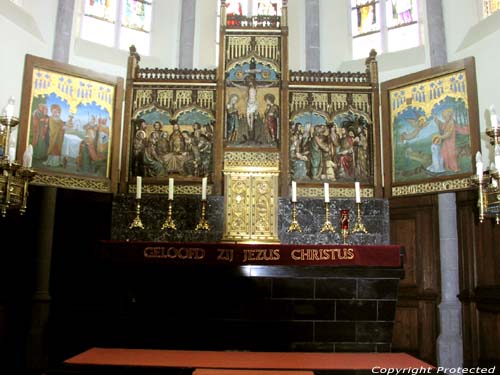 Saint Peter and Saint Paul's church (in Middelburg) MIDDELBURG in MALDEGEM / BELGIUM 