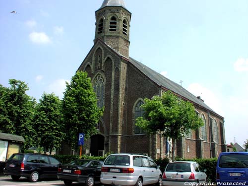 Sint-Laurentiuskerk (te Poesele) NEVELE foto Foto door Jean-Pierre Pottelancie (waarvoor dank!)