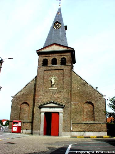 Eglise Saint-Joris ( Sint-Joris) BEERNEM photo Photo par Jean-Pierre Pottelancie (merci!)