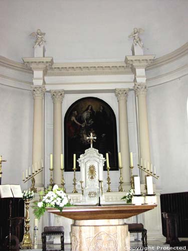 Sint-Joriskerk (te Sint-Joris) BEERNEM / BELGI Foto door Jean-Pierre Pottelancie (waarvoor dank!)