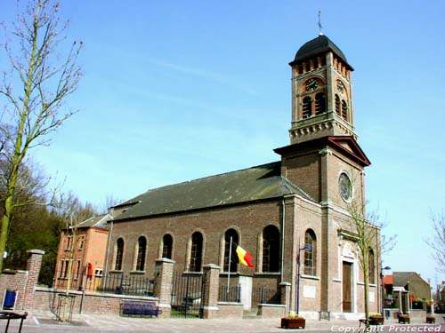 Sint-Bavokerk (te Vinderhoute) VINDERHOUTE in LOVENDEGEM / BELGI Foto door Jean-Pierre Pottelancie (waarvoor dank!)