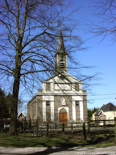 Onze-Lieve-Vrouw ten Troost kerk (te Wippelgem) EVERGEM / BELGI Foto door Jean-Pierre Pottelancie (waarvoor dank!)