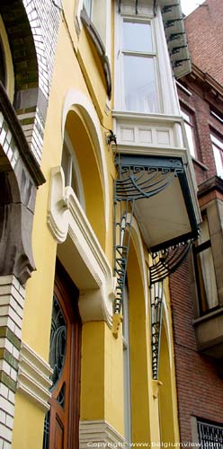 Art Nouveauwoning door Richard Goetgeluck GHENT / BELGIUM 