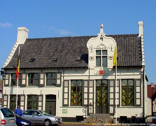 Former Town hall Oedelem BEERNEM picture