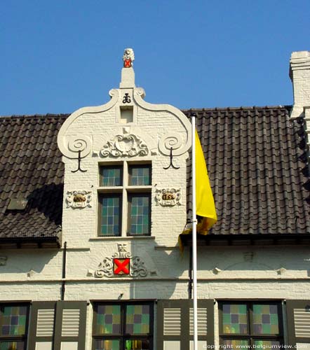 Former Town hall Oedelem BEERNEM picture
