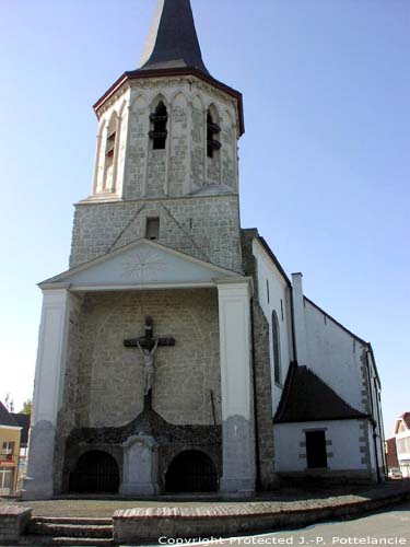 Saint Nicolas' church (in Aaigem) ERPE-MERE in ERPE - MERE / BELGIUM 