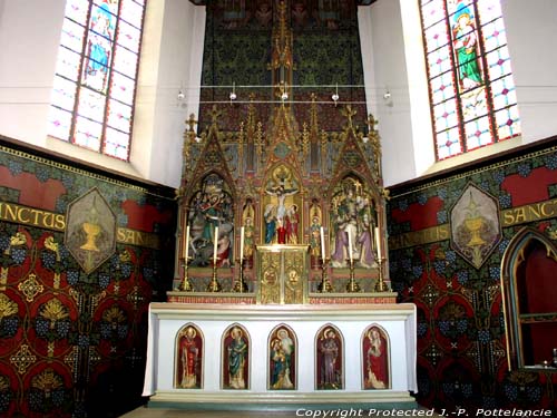 Saint Martin's church (in Baarle-Drongen) SINT-MARTENS-LATEM / BELGIUM 