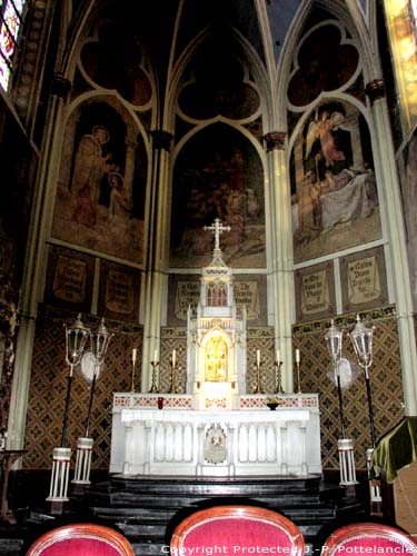 Saint Martin's church (in Burst) ERPE-MERE / ERPE - MERE picture