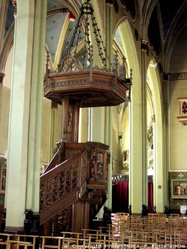 Saint Martin's church (in Burst) ERPE-MERE in ERPE - MERE / BELGIUM 