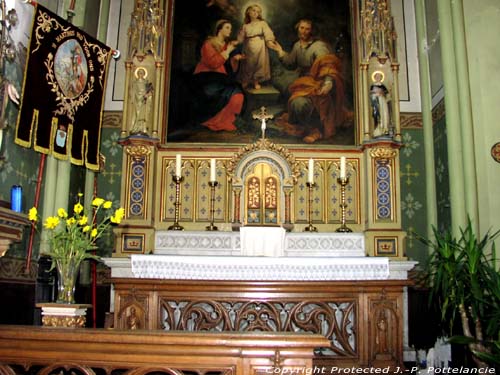 Saint Martin's church (in Burst) ERPE-MERE in ERPE - MERE / BELGIUM 