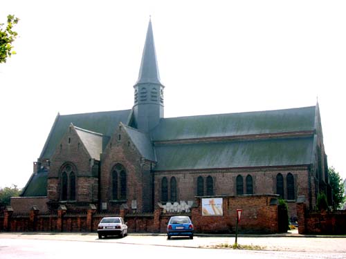 Our Ladies' Birth church (in Desteldonk) SINT-KRUIS-WINKEL in GENT / BELGIUM 