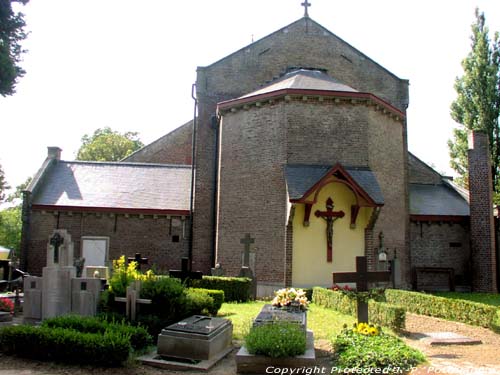 Saint-Aldegondis' church (in Deurle) DEURLE in SINT-MARTENS-LATEM / BELGIUM 