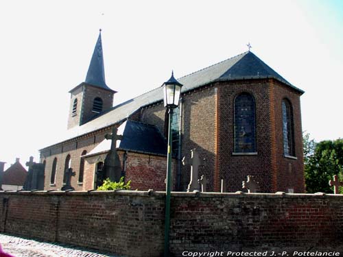 Saint-Peters church (in Dikkele) ZWALM / BELGIUM 