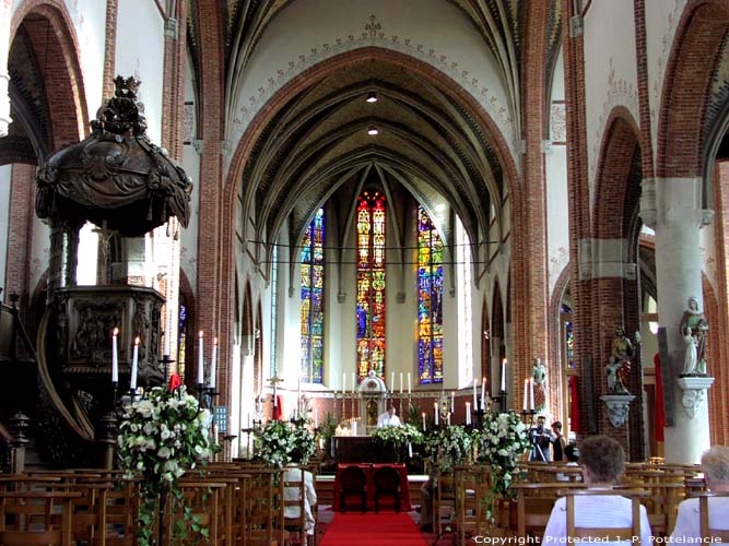 Saint Amandus' church (in Eke) NAZARETH / BELGIUM 