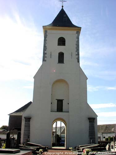 Towoer of the old church (in Eke) NAZARETH / BELGIUM 