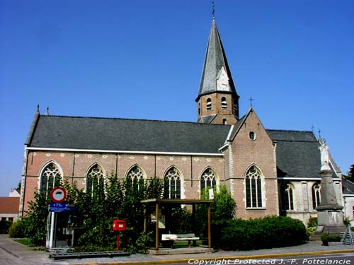 Onze-Lieve-Vrouw-Hemelvaartskerk (te Eksaarde) LOKEREN / BELGI 