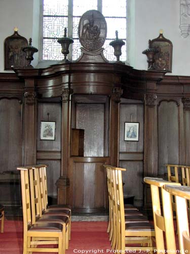 Onze-Lieve-Vrouw-Hemelvaartskerk (te Eksaarde) LOKEREN / BELGI 