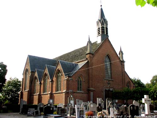 Our Lady Virgin Birth church (in Small Sinaai) STEKENE / BELGIUM 