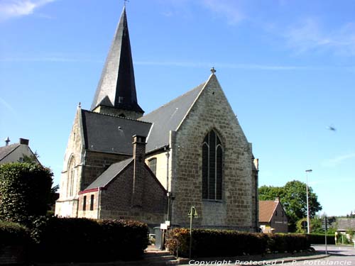 Saint Agatha's church (in Landskouter) OOSTERZELE / BELGIUM 