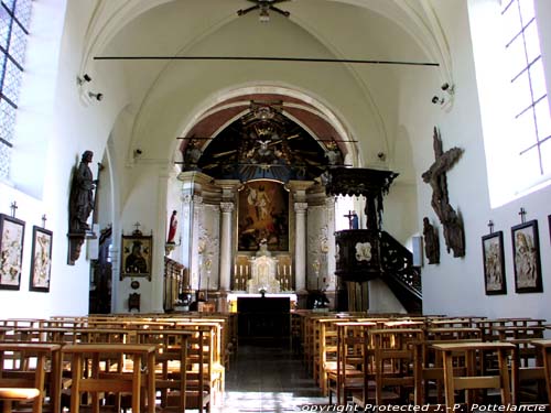 Saint Agatha's church (in Landskouter) OOSTERZELE / BELGIUM 