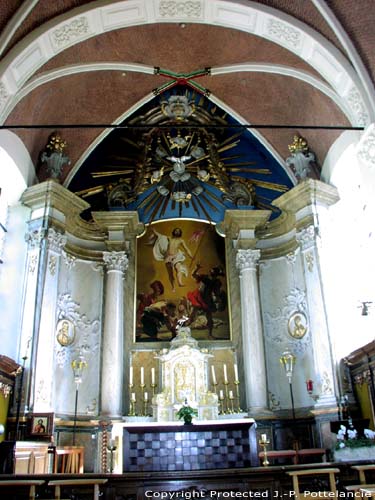 Saint Agatha's church (in Landskouter) OOSTERZELE / BELGIUM 