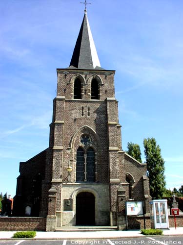 Saint-Aldegondis' church (in Lemberge) MERELBEKE / BELGIUM 