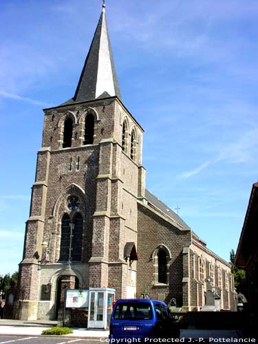 Saint-Aldegondis' church (in Lemberge) MERELBEKE / BELGIUM 