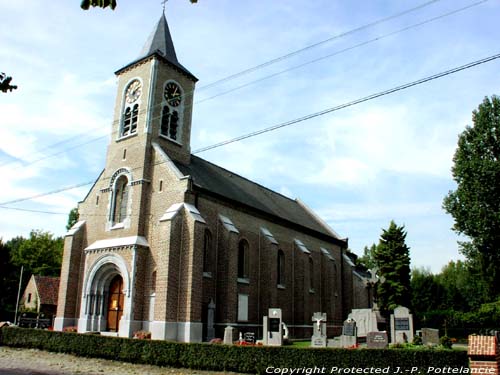 Saint-Bavon's church (in Mendonk) SINT-KRUIS-WINKEL in GENT / BELGIUM 