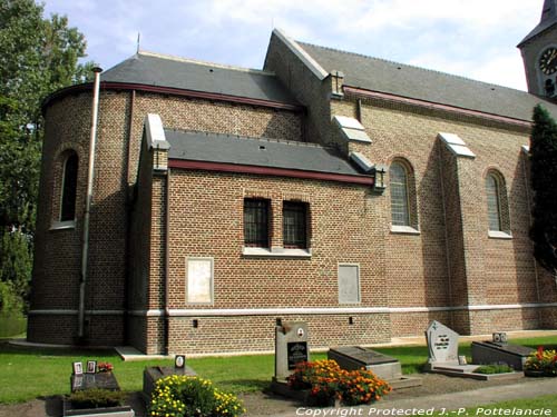 Saint-Bavon's church (in Mendonk) SINT-KRUIS-WINKEL in GENT / BELGIUM 