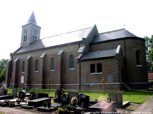 Saint-Bavon's church (in Mendonk) SINT-KRUIS-WINKEL in GENT / BELGIUM 