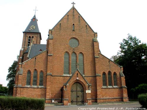 Holy Cross church MOERBEKE / BELGIUM 