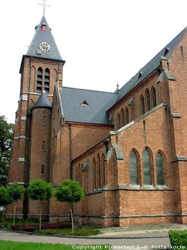 Holy Cross church MOERBEKE / BELGIUM 