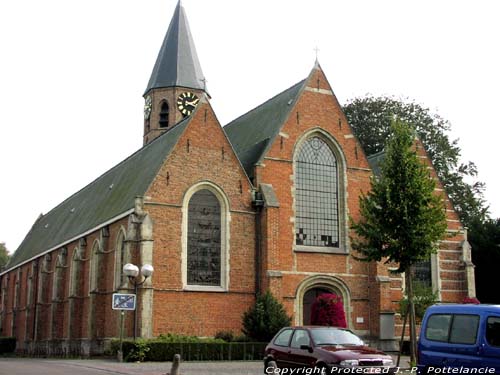 Saint Anthony's church MOERBEKE / BELGIUM 