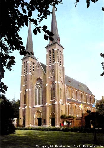 Our Lady of Lourdes Basilica OOSTAKKER in GENT / BELGIUM 