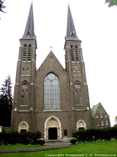 Our Lady of Lourdes Basilica OOSTAKKER in GENT / BELGIUM 