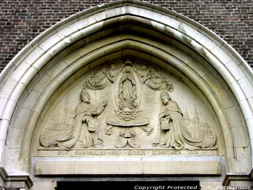 Our Lady of Lourdes Basilica OOSTAKKER in GENT / BELGIUM 