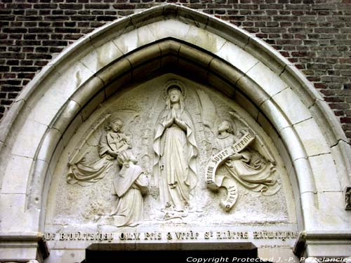 Our Lady of Lourdes Basilica OOSTAKKER in GENT / BELGIUM 