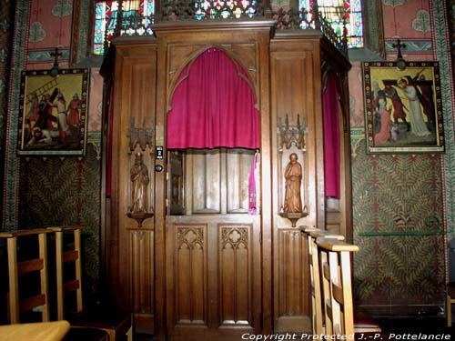 Onze-Lieve-Vrouw van Lourdesbasiliek OOSTAKKER in GENT / BELGI 