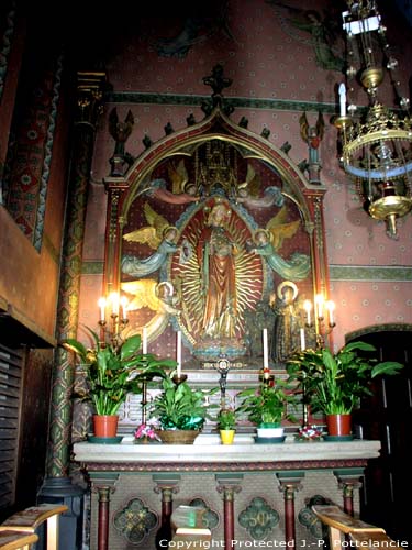 Our Lady of Lourdes Basilica OOSTAKKER in GENT / BELGIUM 