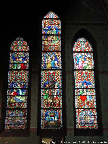 Our Lady of Lourdes Basilica OOSTAKKER in GENT / BELGIUM 