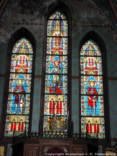 Onze-Lieve-Vrouw van Lourdesbasiliek OOSTAKKER in GENT / BELGI 